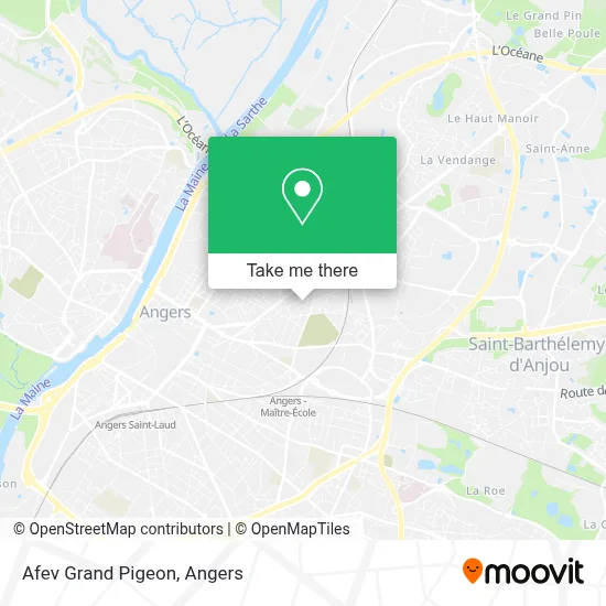 Afev Grand Pigeon map