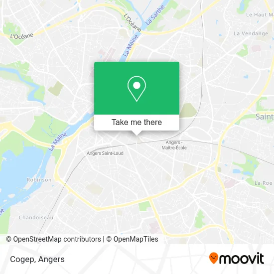 Cogep map