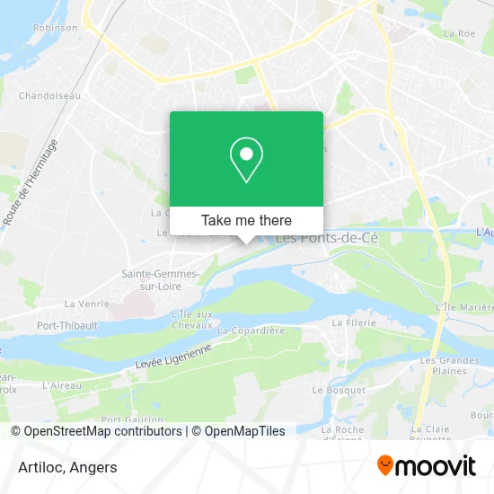 Artiloc map