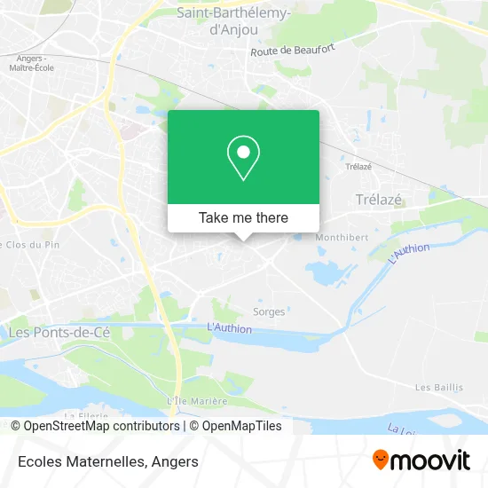 Ecoles Maternelles map