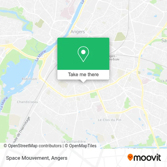 Space Mouvement map