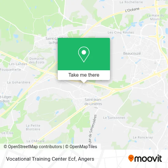 Vocational Training Center Ecf map