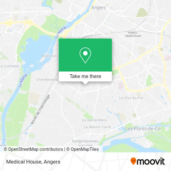 Maison Medicale map