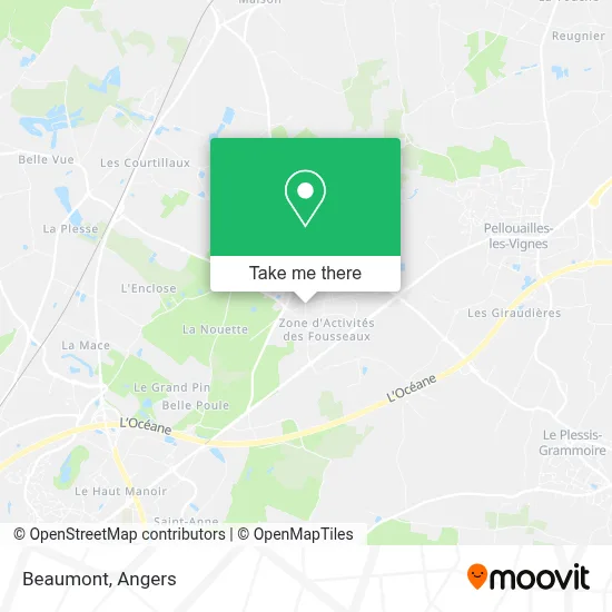 Beaumont map