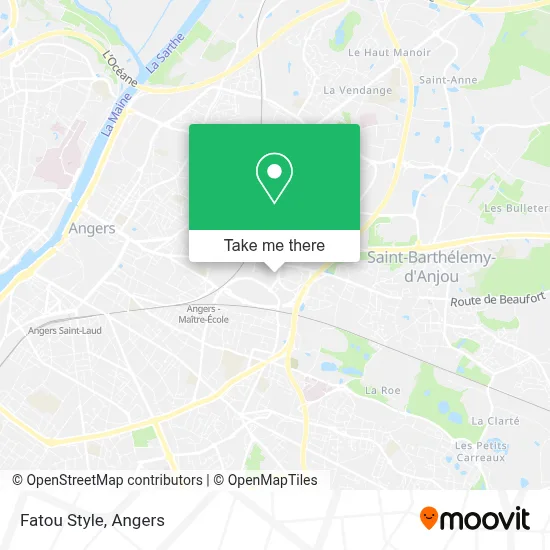 Fatou Style map