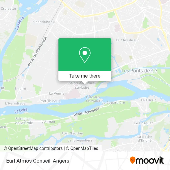 Eurl Atmos Conseil map