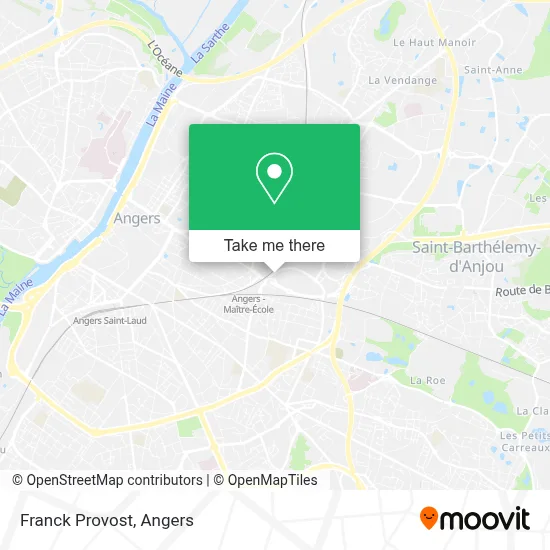 Franck Provost map