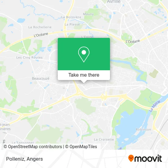 Polleniz map