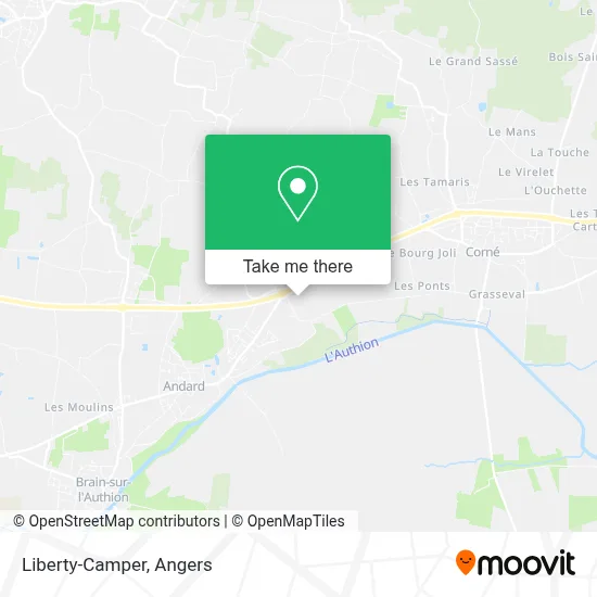 Liberty-Camper map
