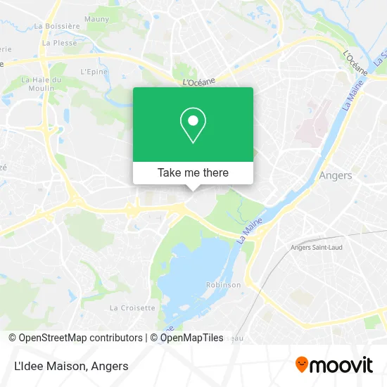 L'Idee Maison map