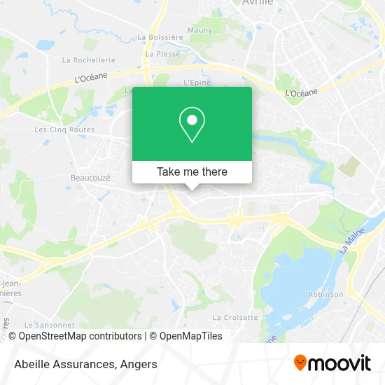 Abeille Assurances map