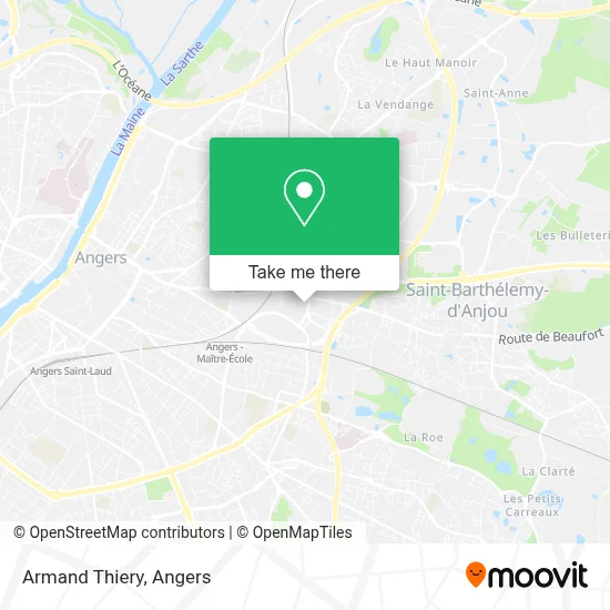 Armand Thiery map