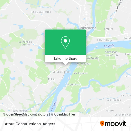 Atout Constructions map