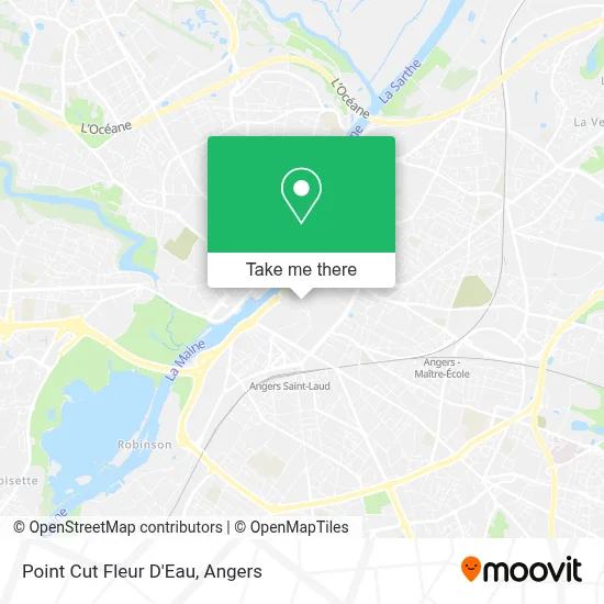 Point Cut Fleur D'Eau map