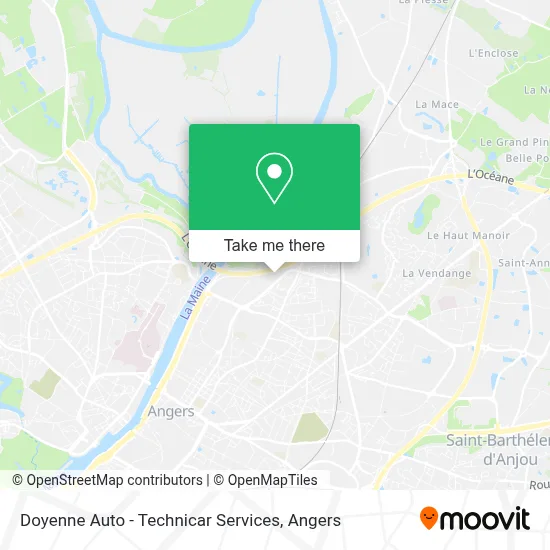 Doyenne Auto - Technicar Services map