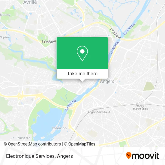 Electronique Services map