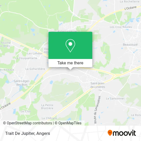 Trait De Jupiter map