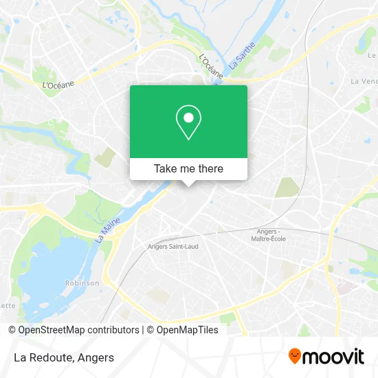 La Redoute map