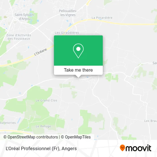 L'Oréal Professionnel (Fr) map