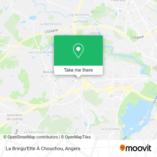 La Bringu'Ette À Chouchou map