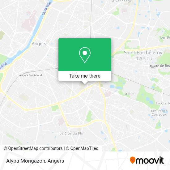 Alypa Mongazon map