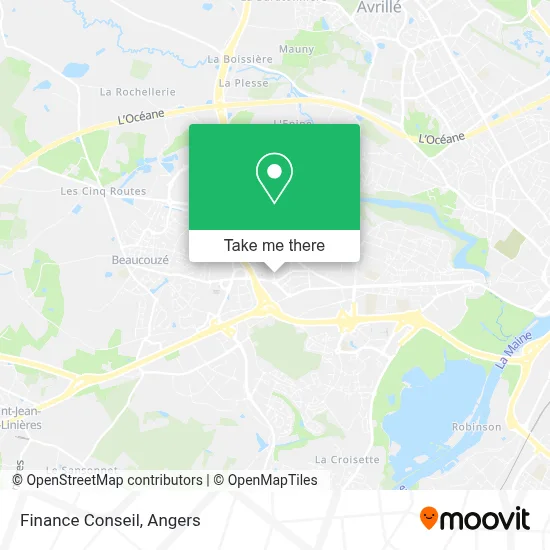 Finance Conseil map