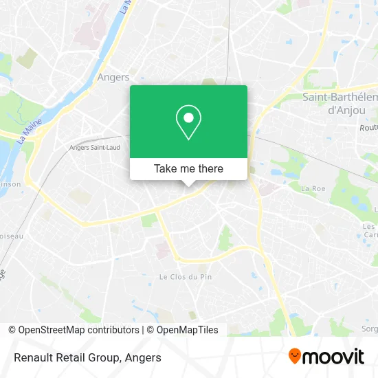 Renault Retail Group map