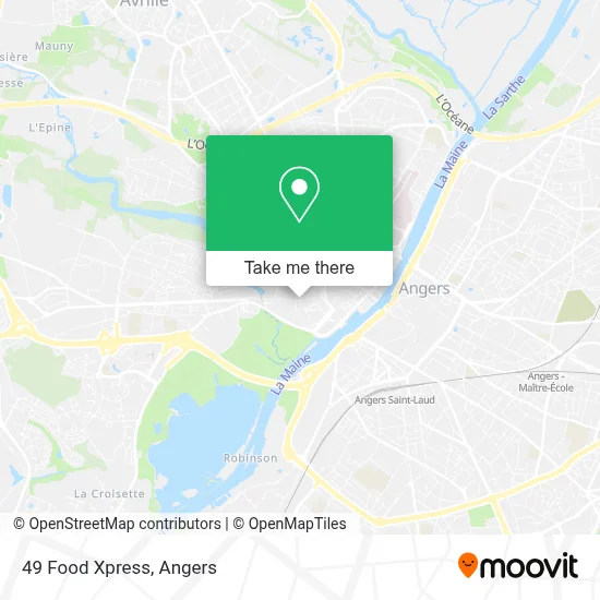 49 Food Xpress map
