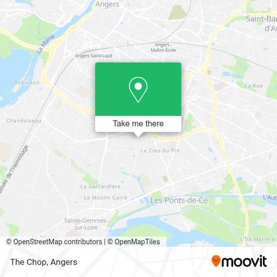La Chope map