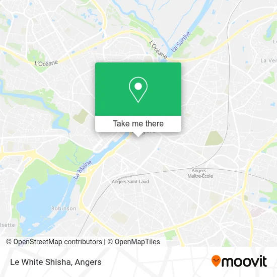 Le White Shisha map
