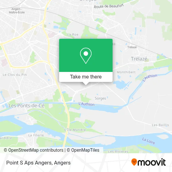 Point S Aps Angers map