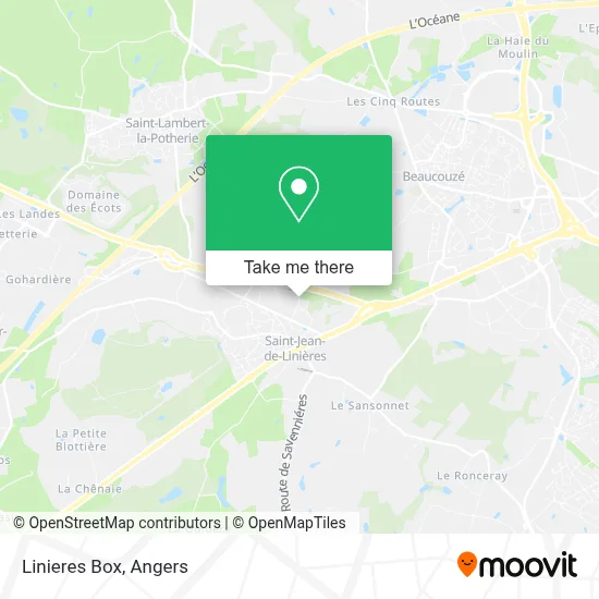 Linieres Box map