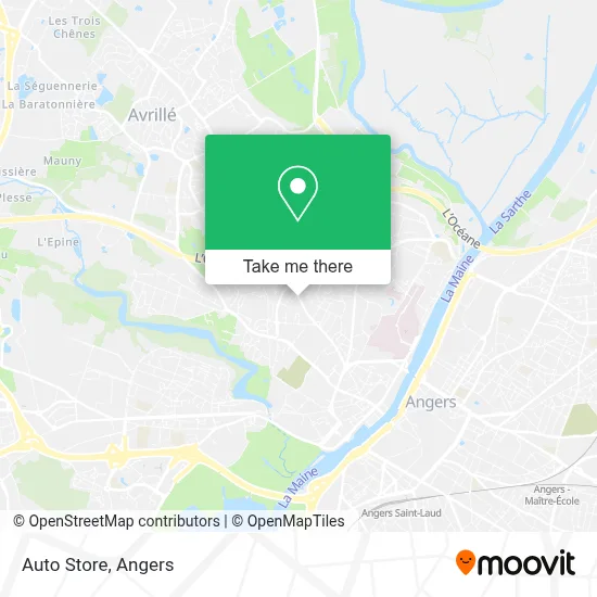 Auto Store map