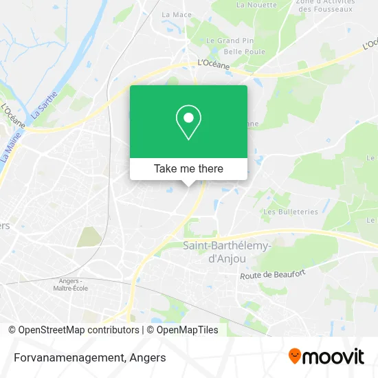 Forvanamenagement map