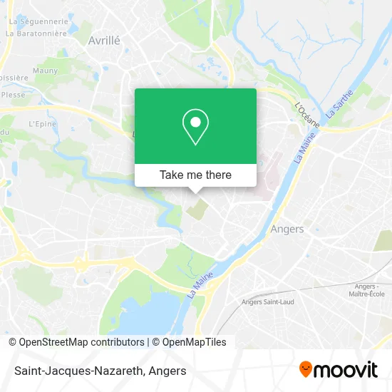 Saint-Jacques-Nazareth map