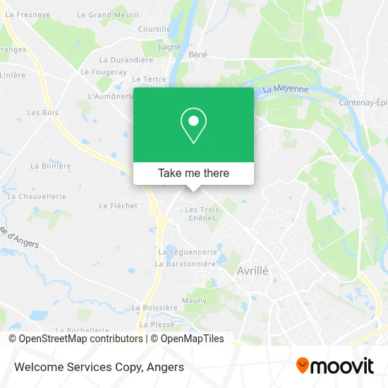 Welcome Services Copy map