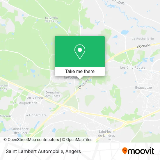 Saint Lambert Automobile map