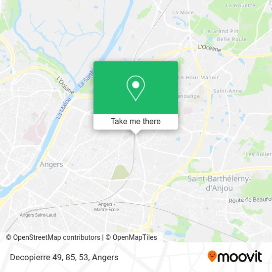 Decopierre 49, 85, 53 map