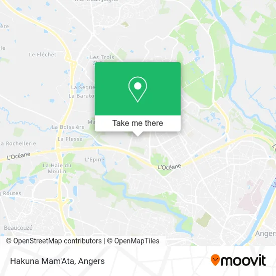 Hakuna Mam'Ata map