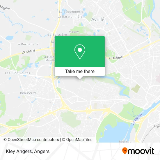 Kley Angers map