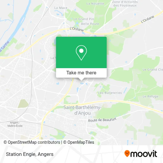 Station Engie map