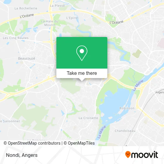 Nondi map