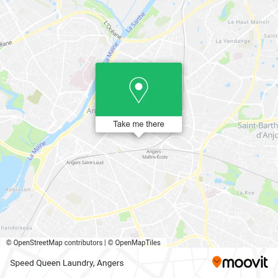 Speed Queen Laundry map