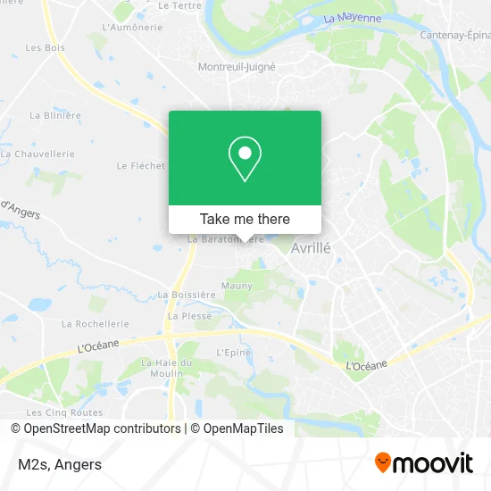 M2s map