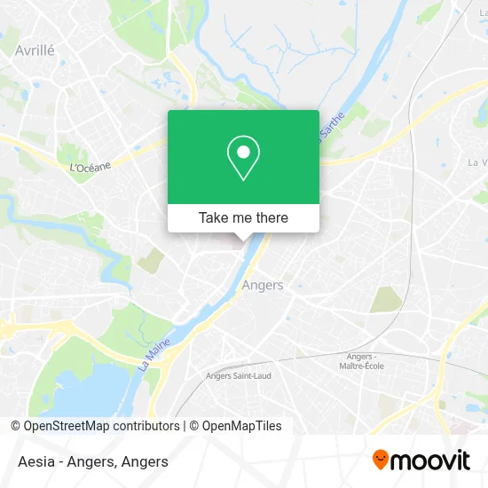 Aesia - Angers map