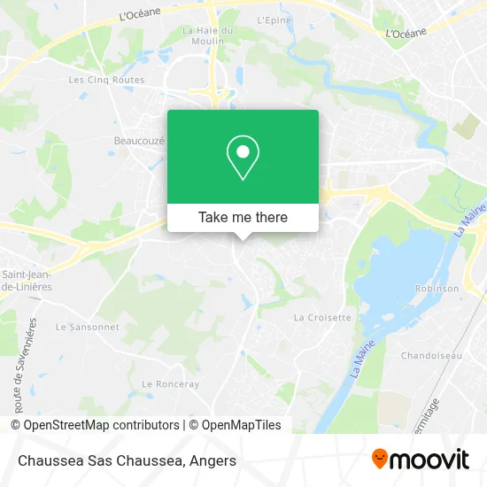 Chaussea Sas Chaussea map