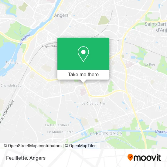 Feuillette map