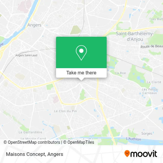 Maisons Concept map