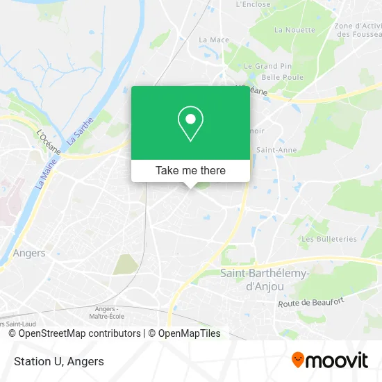 Station U map