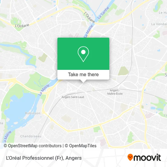 L'Oréal Professionnel (Fr) map